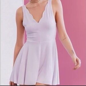 Kimchi Blue Soft Lavender Romper